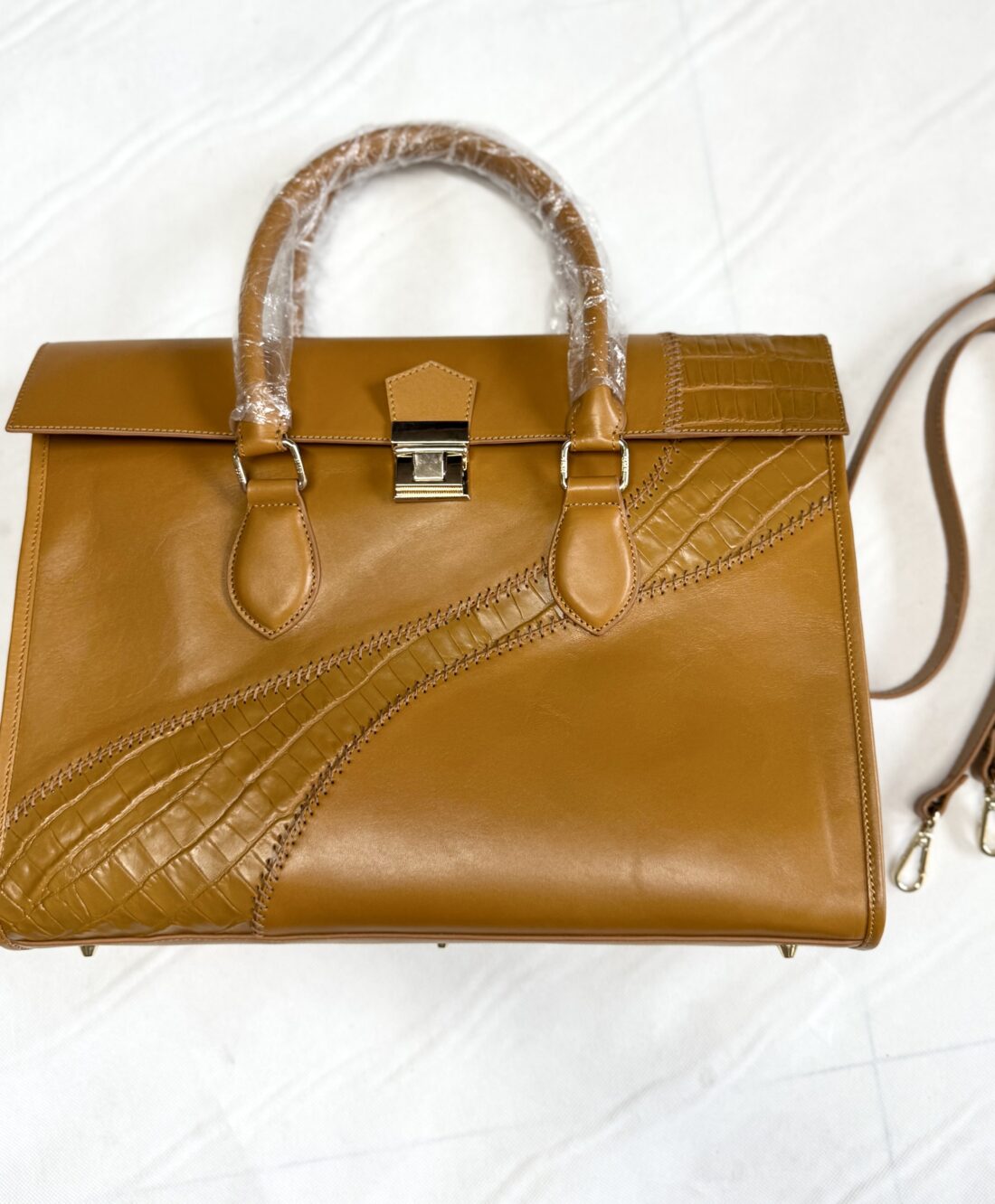 Croc Elegance Laptop Bag