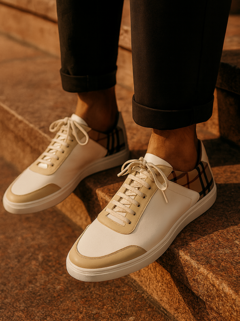 Arden Check Sneakers