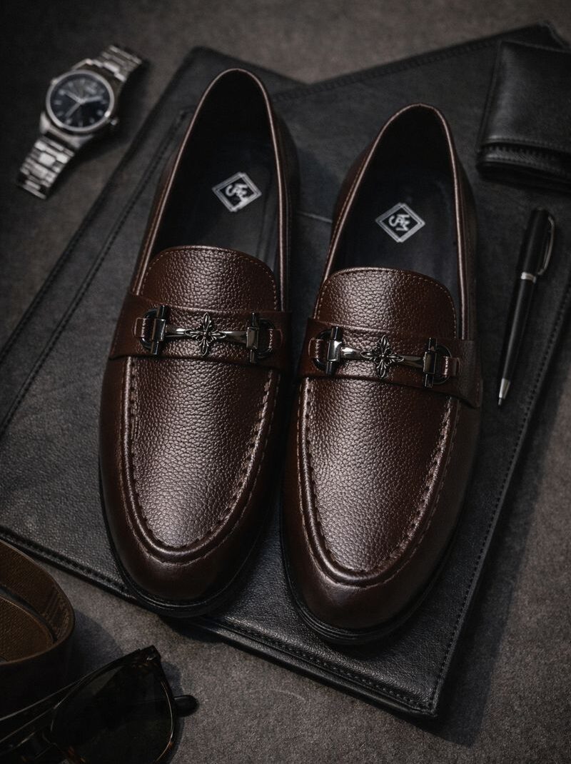 Crownstone Leather Loafer
